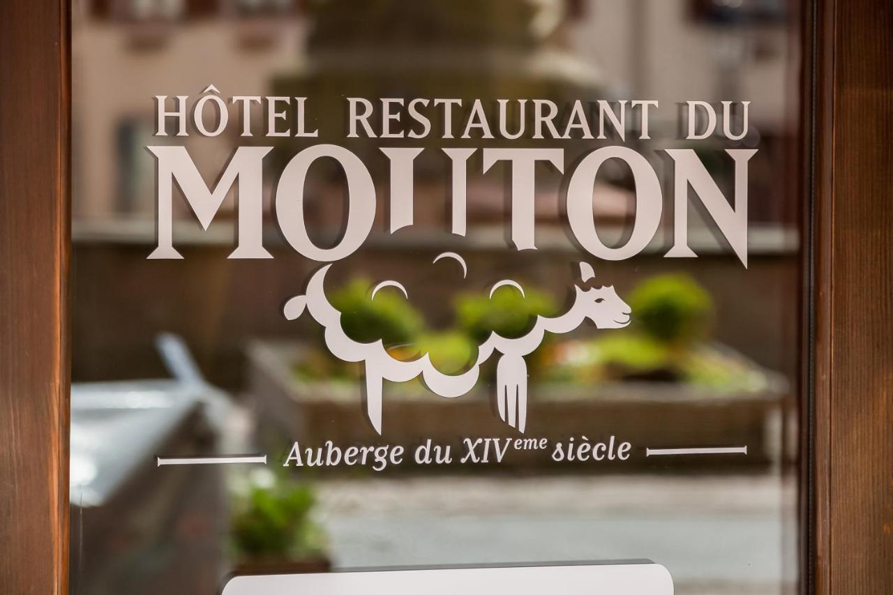 Logis Hotel-Restaurant Du Mouton 希伯维列 外观 照片